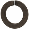 Value Collection M24 Screw 24.5mm ID Steel Metric Split Lock Washer Uncoated, 24.5 to 25.5mm ID x 40mm Max OD, 5mm Thick LW7S02400-100BX - 67497321