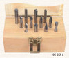 Steel Shank Solid Carbide Burr Set, 12 pc. - 95-567-4
