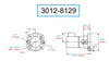 Vertex 1/4 Hp Self-Priming Coolant Pump - 380V/3 Phase - 3012-8129