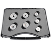 Precise 7 Piece 6G M3-M12 Go, No-Go Metric Thread Ring Gage Sets