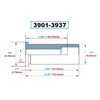 Precise 3/4 O.D. X 5/8" I.D. Hydraulic Chuck Reduction Sleeve - 3901-3937
