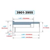 Precise 1-1/4 O.D. X 1/4" I.D. Hydraulic Chuck Reduction Sleeve - 3901-3955