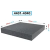 Precise 15.7 X 15.7 X 2.36" Grade A Granite Surface Plate - 4401-4040