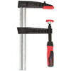 BESSEY Light Duty Malleable Cast Iron Bar Clamp with 2K Handle, 6 in Clamping Capacity, 2-1/2 in Throat Depth - TGJ2.506+2K