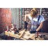 BESSEY Light Duty Malleable Cast Iron Bar Clamp with 2K Handle, 24 in Clamping Capacity, 2-1/2 in Throat Depth - TGJ2.524+2K
