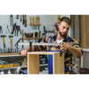 BESSEY Light Duty Malleable Cast Iron Bar Clamp with 2K Handle, 24 in Clamping Capacity, 2-1/2 in Throat Depth - TGJ2.524+2K
