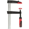 BESSEY Light Duty Malleable Cast Iron Bar Clamp with 2K Handle, 24 in Clamping Capacity, 4 in Throat Depth - TG4.024+2K