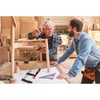 BESSEY Light Duty Malleable Cast Iron Bar Clamp with 2K Handle, 24 in Clamping Capacity, 4 in Throat Depth - TG4.024+2K