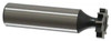 Interstate Straight Tooth Woodruff Key Seat Cutter, M42 Cobalt, 5/8" Diameter, 1/8" Face Width, 2-1/8" OAL - 43-048-8