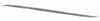 Grobet Swiss Pattern File, Die Sinkers Riffler #31.933, Cut 2, Style 11 - 80-855-0
