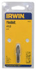 IRWIN Unibit Self-Starting Single Hole Step Drill #10312ZR, 3/8" Hole Dia., 1/4" Shank - 81-784-1