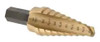 IRWIN Unibit Self-Starting Step Drill #15103ZR, TiN Coated, 9 Hole Sizes, 1/4 to 3/4" Hole Dia. - 54-329-8