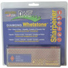 DMT Diamond Whetstone Sharpening Stone with Plastic Box, Fine Grade W6FP - 81-009-3