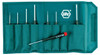 Wiha Precision Slotted/Phillips Screwdrivers, 8 Piece Set in Canvas Pouch - 26199