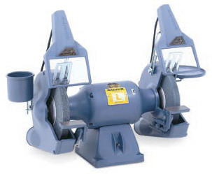 Baldor Industrial Grinder, 10 Inch, Deluxe Model, 1 HP, 1800 RPM, 1Phase, 115/230V 1022WD