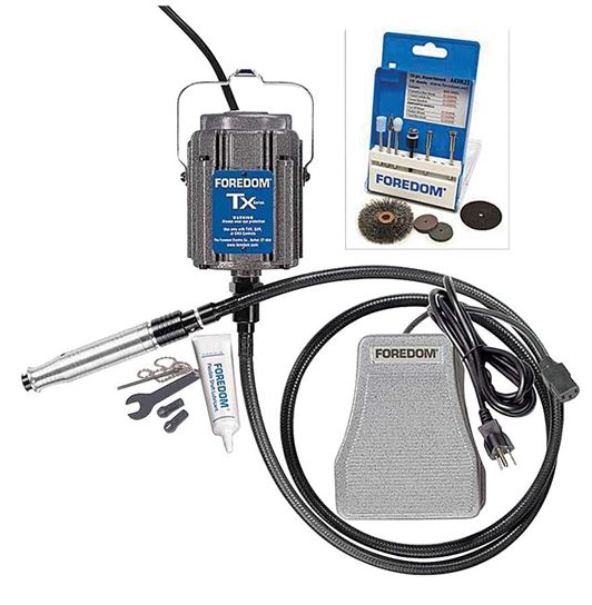 Foredom Flexible Shaft & Motor Kits with Accessories Penn Tool Co., Inc