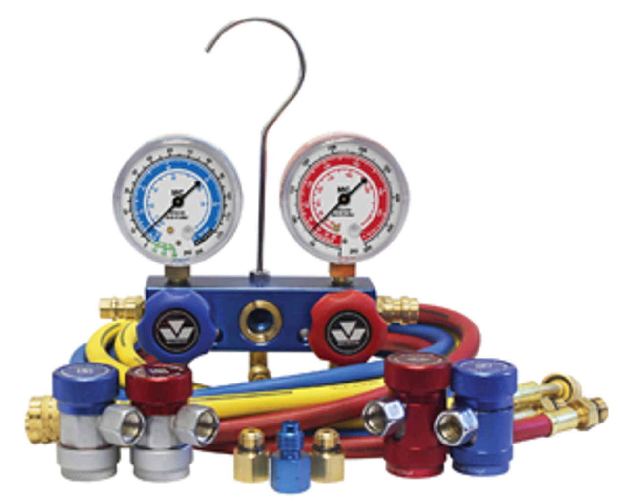 Mastercool Dual Aluminum 134A and 1234YF manifold gauge set ML89661
