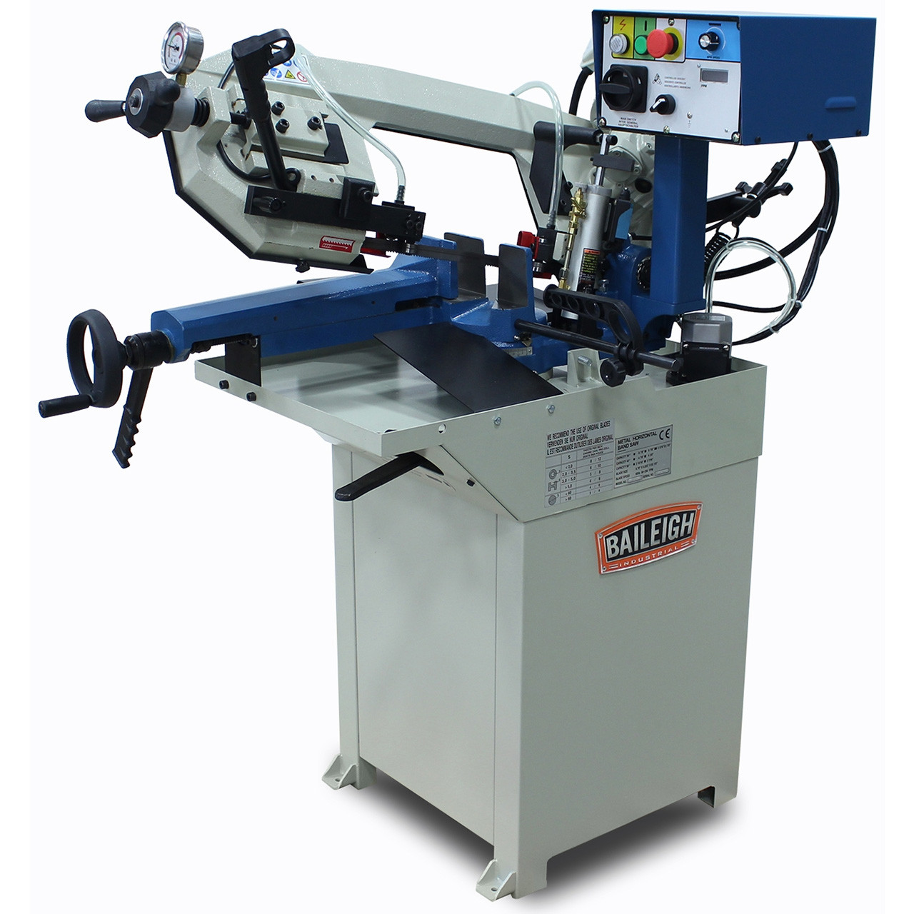 Baileigh Horizontal Band Saw 1001309 BS210M Penn Tool Co., Inc
