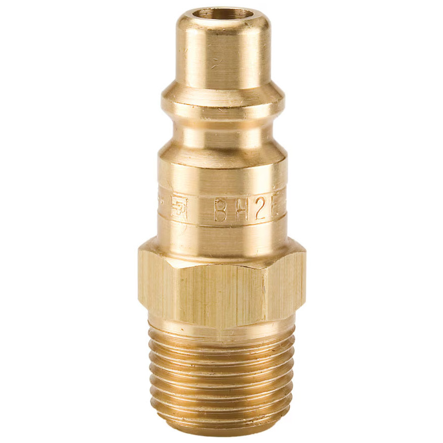 Parker Hannifin 1/2-14 NPTF Brass Pipe Thread, Pneumatic Industrial ...