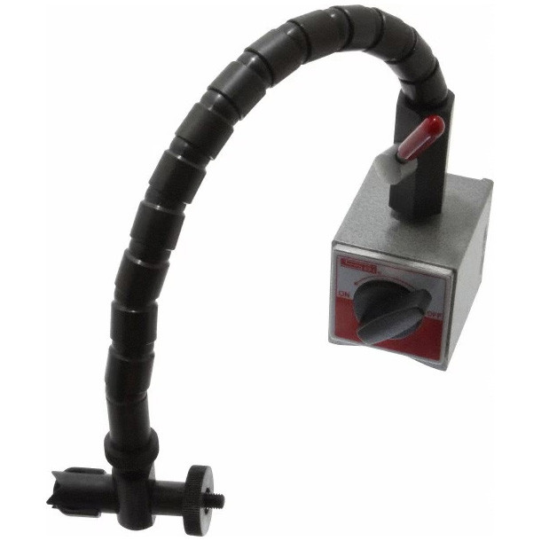 Indicator Base Square Block Value Collection Magnetic Indicator Base with Flexible Arm, 2-5/16 ...