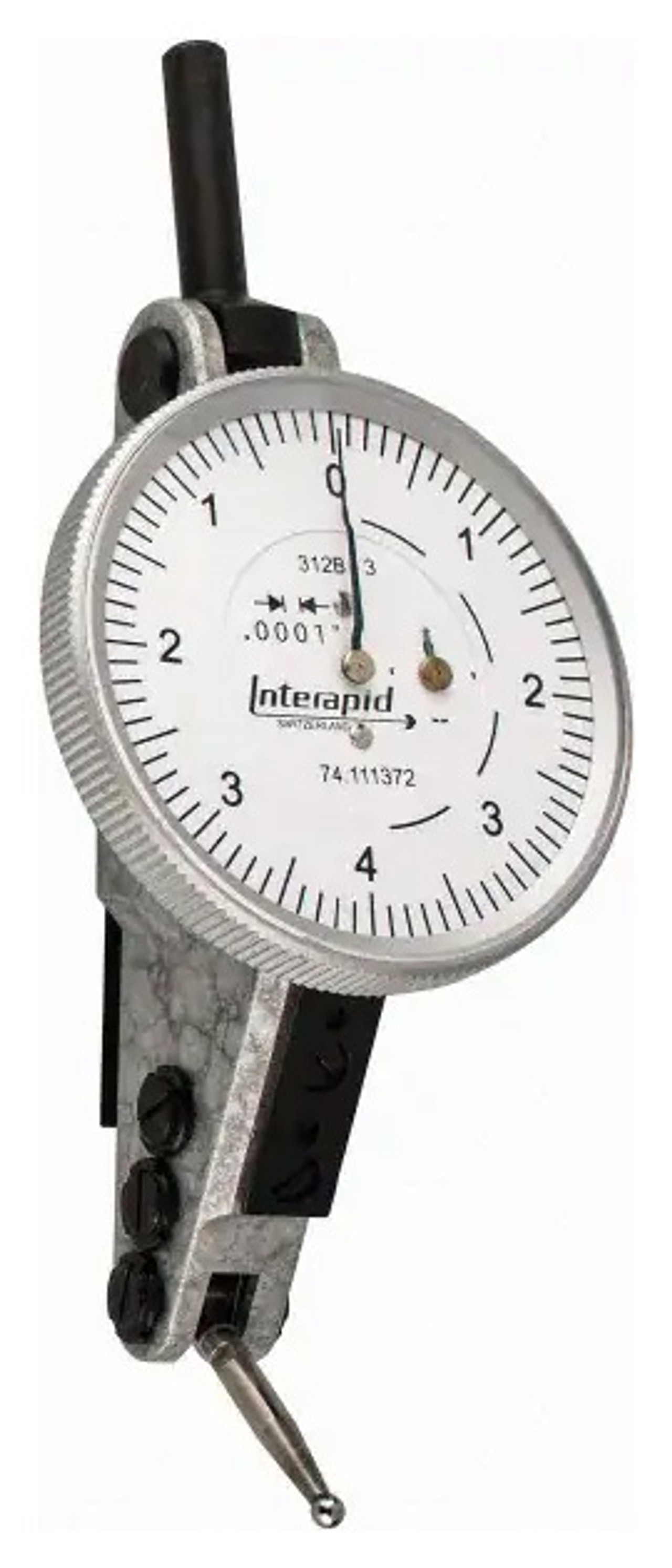 Interapid Test Indicator 312B3, Horizontal, 0.016" Range, 11/2" Dia
