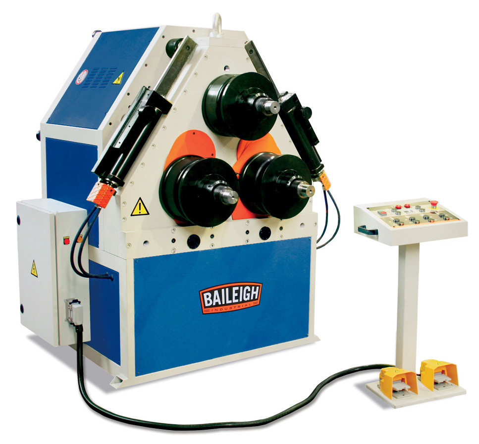 Baileigh Hydraulic Double Pinch Roll Bender RH120 Penn Tool Co., Inc