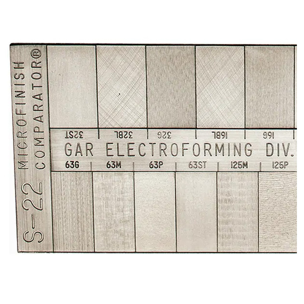 GAR Surface Finish Comparator S22 Certified 306910 Penn Tool Co