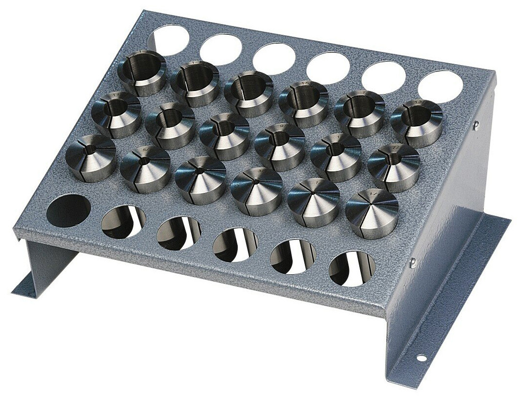 JET Premium 5C Collet Set, 18 Piece, 1/16