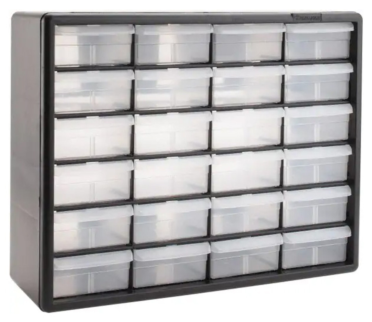 Akro-Mils Plastic Storage Cabinet, 24 Drawers