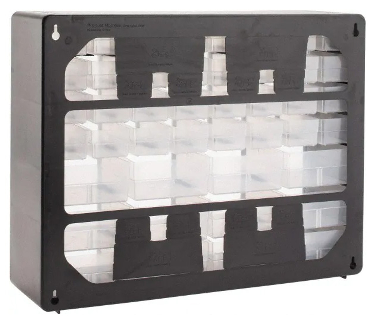 AkroMils Plastic Storage 10144, 44 Drawers, 63/8" Deep x 20