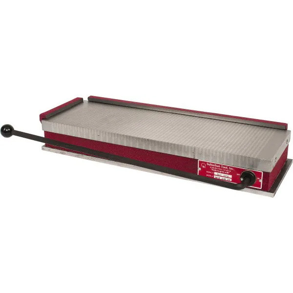 Suburban Rectangular Magnetic Chuck, Standard Pole, 24-1/2