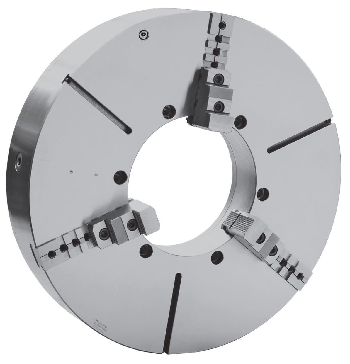 miページ Bison 3-Jaw Self-Centering Scroll Chuck, Plain Back #3205, 32