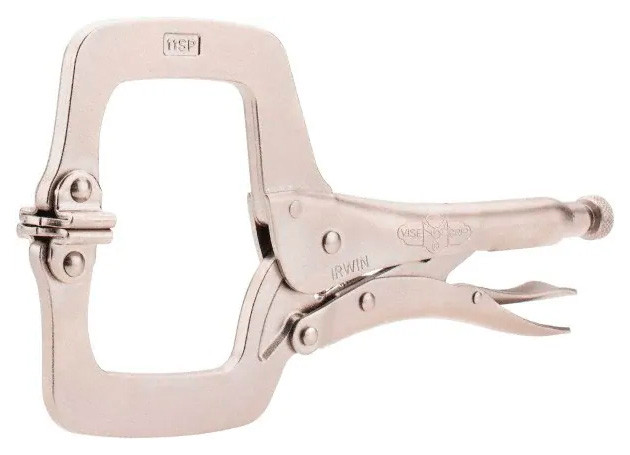 IRWIN VISE-GRIP Locking C-Clamp w/ Swivel Pads 11SP, 11