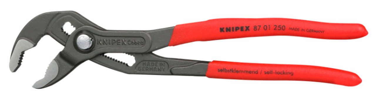 Knipex Cobra Water Pump Pliers, 10 Length - 97-598-7 - Penn Tool Co., Inc