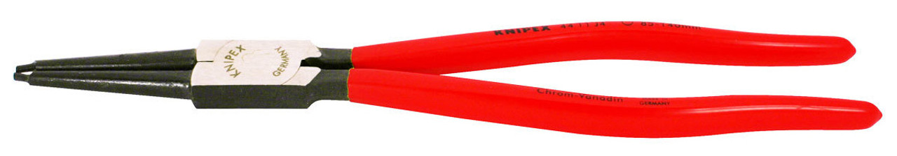 Knipex Retaining Ring Pliers, Internal Straight Style #4411J4, 12-1/2