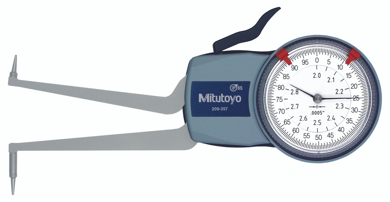 Mitutoyo Dial Caliper Gage Internal Type Series 209 209357 Penn