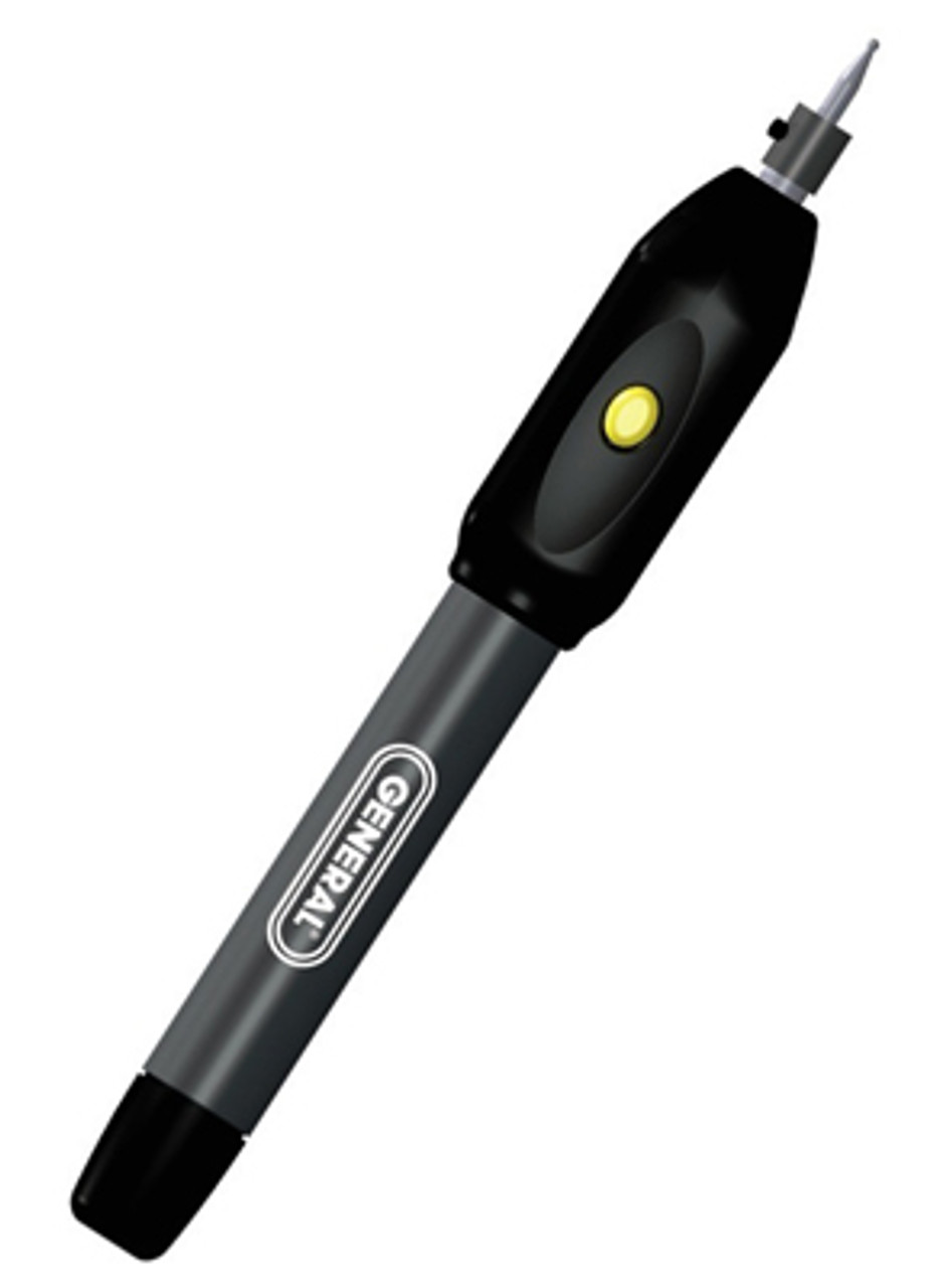 General Tools Cordless Engraving Pen for Metal - Diamond Tip Etching Tool  for Engraving Toys, Sporting Goods, & Glass Gifts
