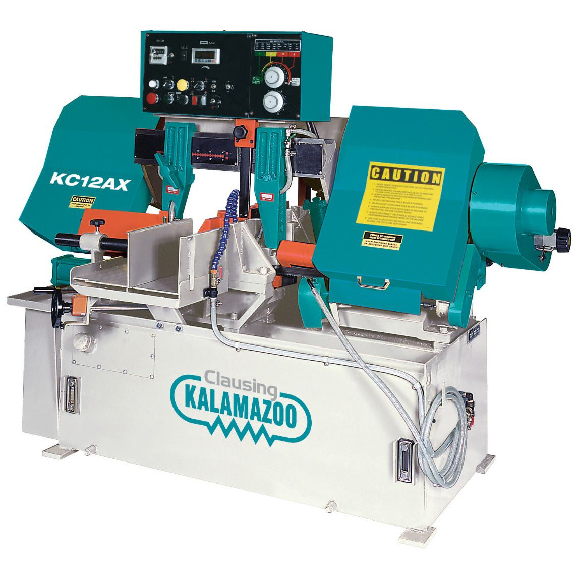 Clausing Kalamazoo Automatic Horizontal Bandsaw, 12.75