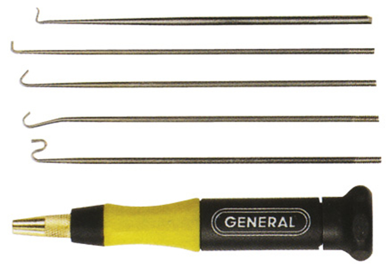 General Tools 707863 - 5-Piece Stainless Steel Positioning and Spring Hook Set