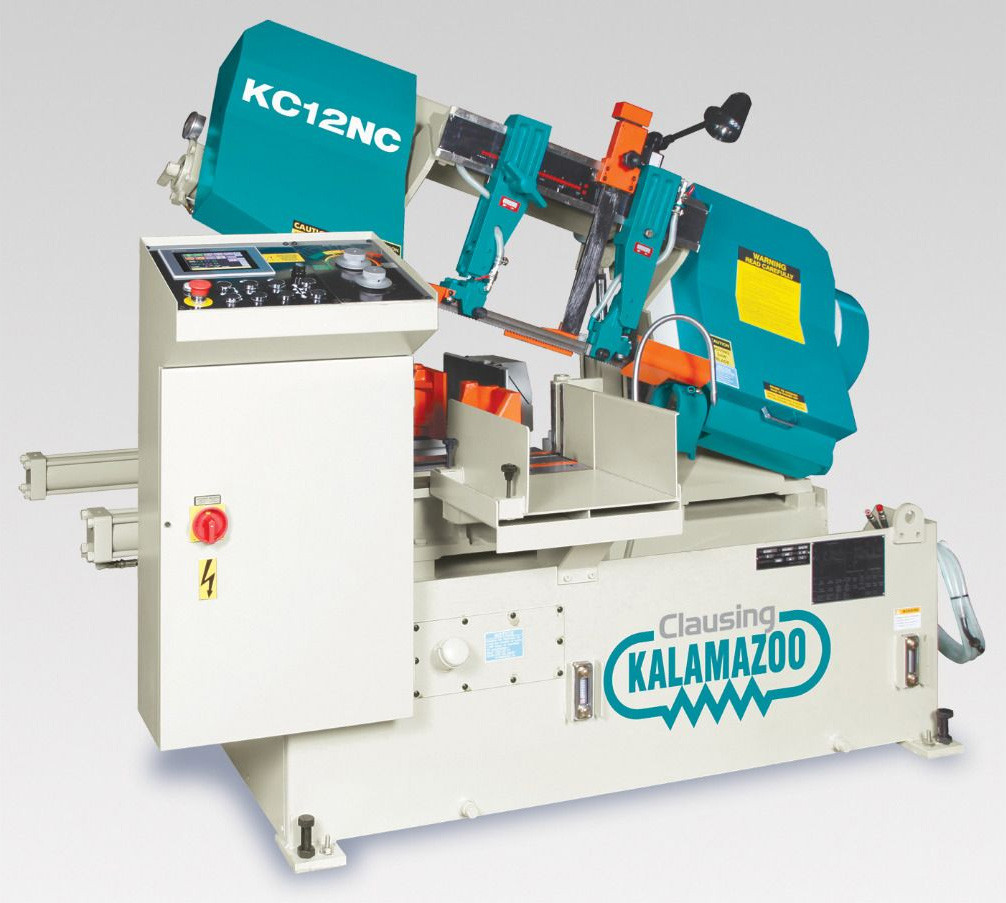 Clausing Kalamazoo Automatic Horizontal Bandsaw, 13.4