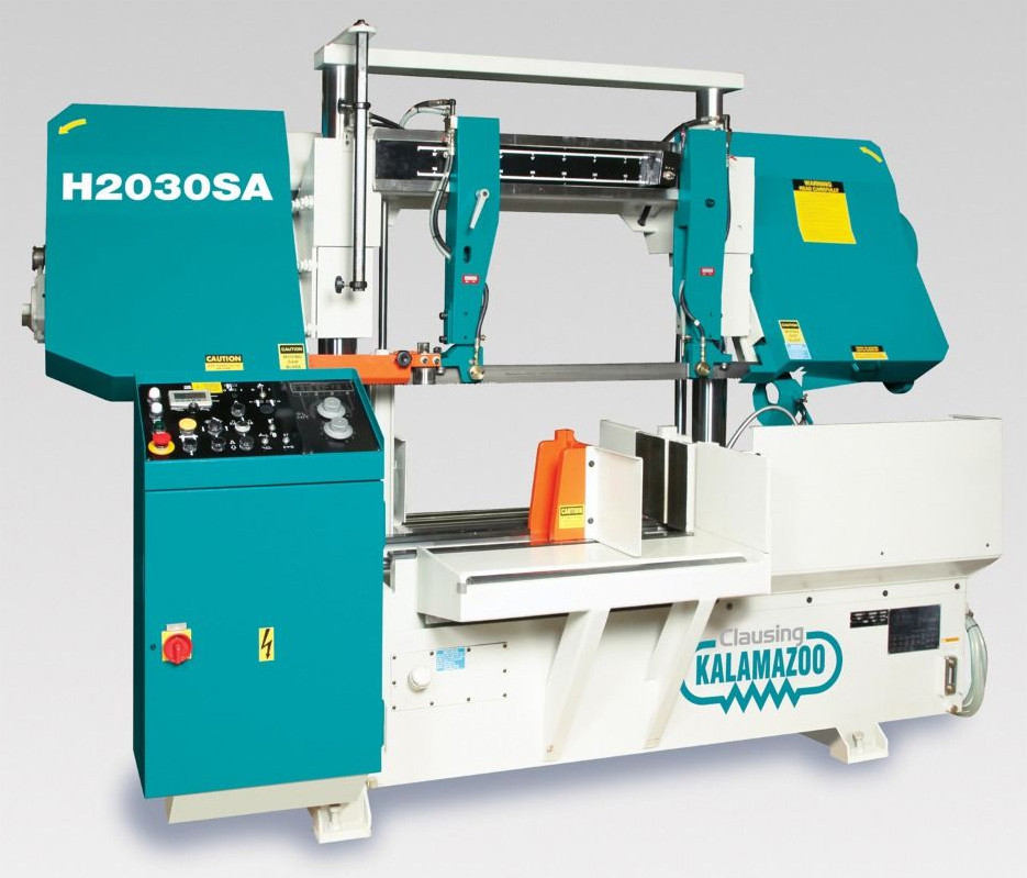 Clausing Kalamazoo Double Column Semi-Automatic Horizontal Bandsaw
