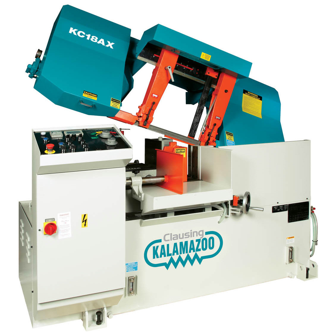 Clausing Kalamazoo Automatic Horizontal Bandsaw, 18