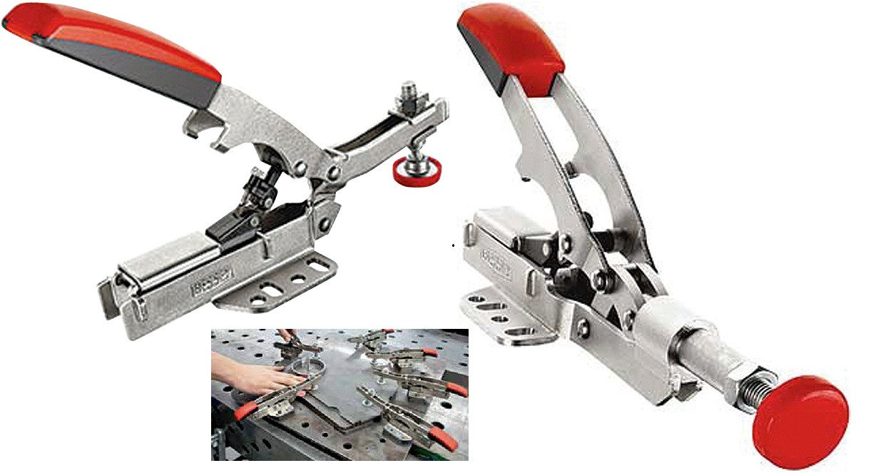 Bessey Auto-Adjust Toggle Clamp, Incline, 2 Bessey Auto-Adjust Toggle Clamp, Incline, 2
