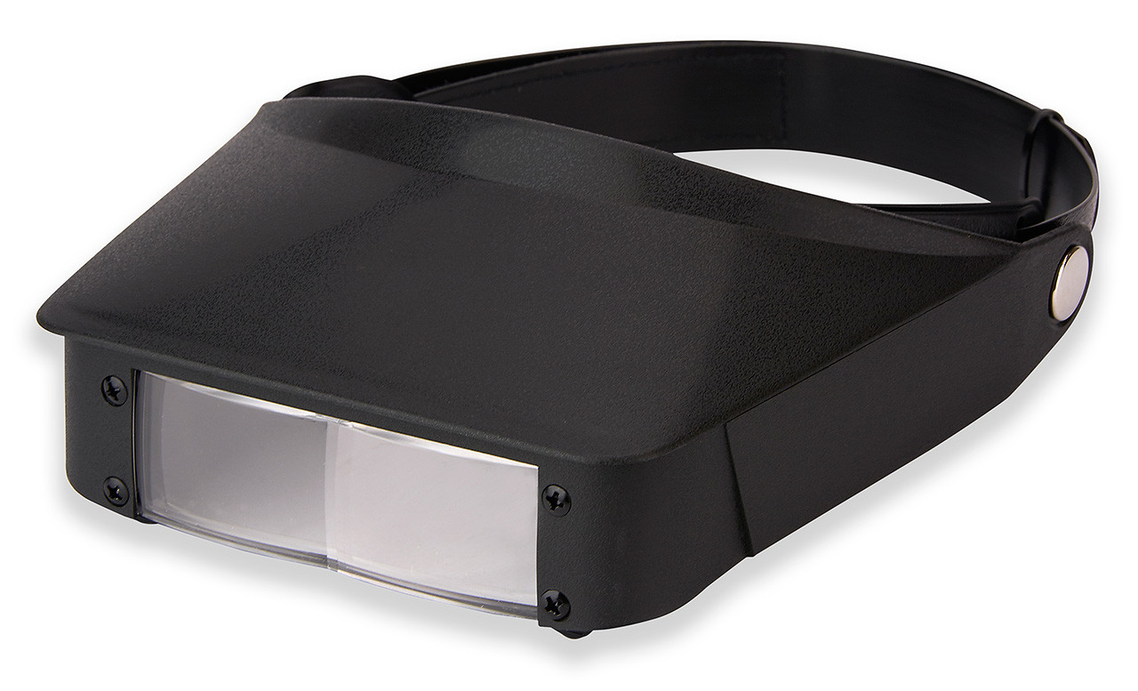 Carson MagniVisor 2x Head Mounted Magnifier with 3x Flipdown Lens MV