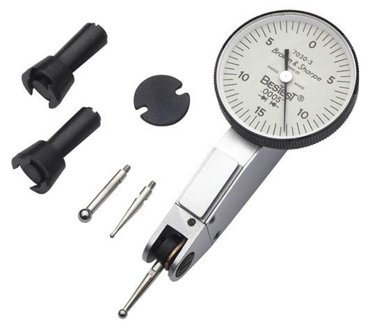 Brown & Sharpe BesTest Dial Test Indicator Set 599-7030-6, 0.030