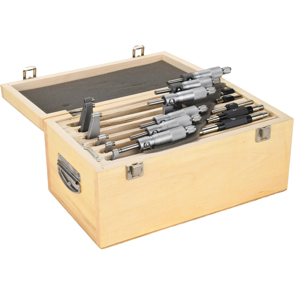 Value Collection Micrometer Value Collection Mechanical Outside Micrometer Set, 0-6