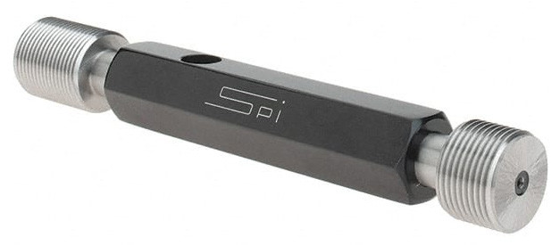 Taperlock Thread SPI Taperlock Thread Plug Gage, Double End with Handle, Class 2B, 3/4 ...
