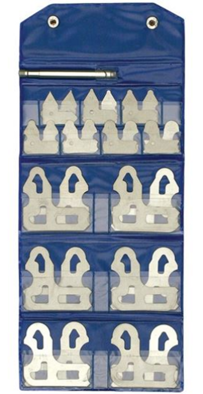 Precise Radius Gage Set .513mm L300MX Penn Tool Co., Inc