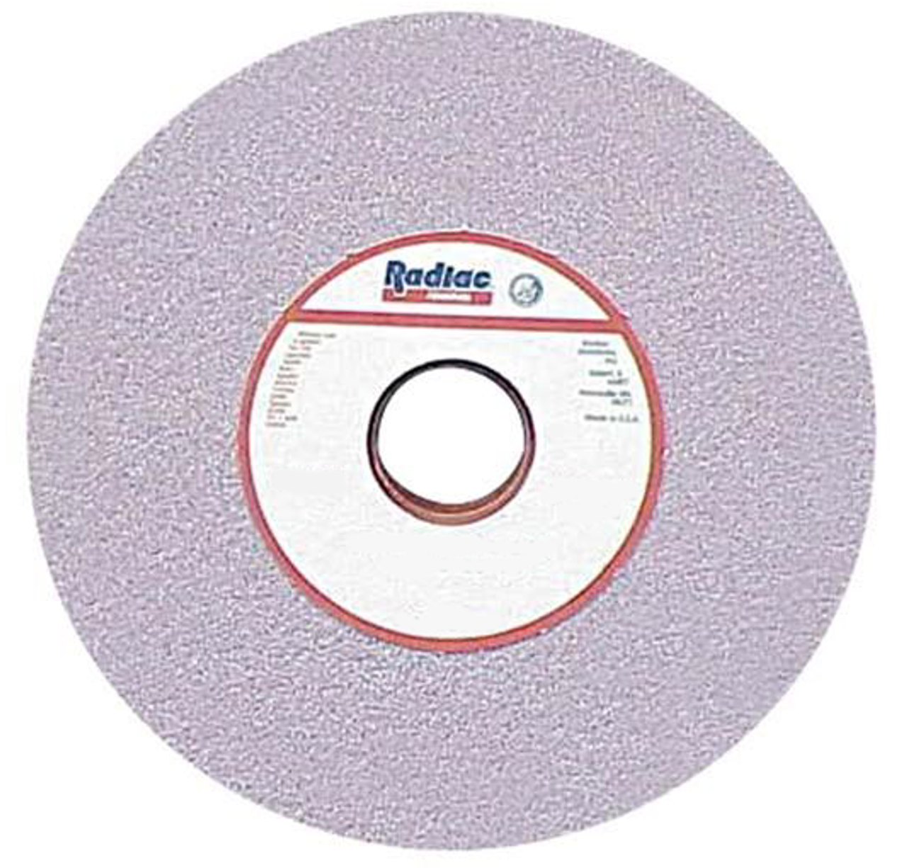 Radiac 14" Dia. Ceramic Surface Grinding Wheel, 14" x 11/2" x 5", 46H