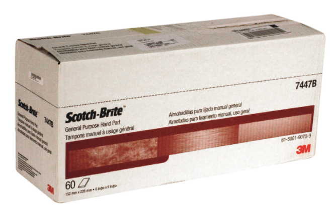 Scotch Brite Durable Flex Hand Pad, 4 1/2 In X 9 In A VFN, Scotch Brite 64659, 61 5003 0019 1 - Foto 9